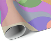pastel mozaïek inpakpapier (Rol Hoek)