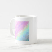 Pastel Mozaïek Koffiemok (Voorkant links)