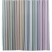 Pastel Multicolored Pattern Douchegordijn (Voorkant)