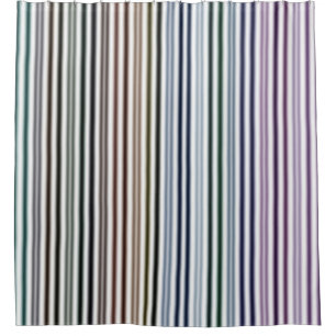 Pastel Multicolored Pattern Douchegordijn