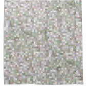Pastel Multicolored Pattern Douchegordijn (Voorkant)