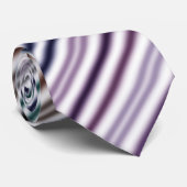 Pastel Multicolored Pattern Stropdas (Opgerold)