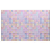 Pastel Multicolour Squares Stof (Fat Quarter)