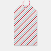 Pastel Muntgroene Kerstcadeaubijlage Cadeaulabel (Achterkant)