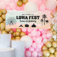 Pastel Music Festival Birthday Spandoek