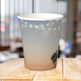 Pastel Music Festival Concert Boho Verjaardag Papieren Bekers