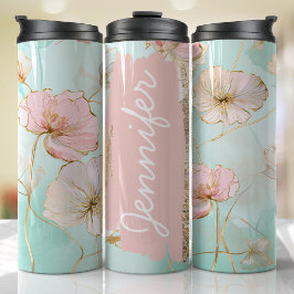 Pastel Naam toevoegen Aangepaste Gift Thermosbeker