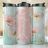 Pastel Naam toevoegen Aangepaste Gift Thermosbeker