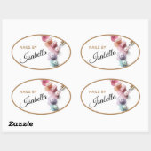 Pastel Nail Poolse Salon Sticker (Vel)