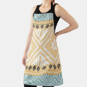 Pastel Native Fabric Seamless Pattern, Thai Nativ Schort (Insitu)
