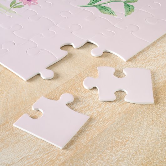 Pastel Nativity Folded Christmas Card Legpuzzel (Zijkant)