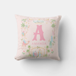 Pastel Nativity Monogram Kussen