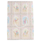 Pastel Nativity Scenes Medium Cadeauzakje (Achterkant)