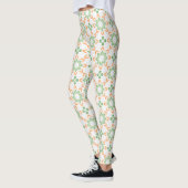 Pastel Nature-Inspired Printed Fashion Leggings (Links)