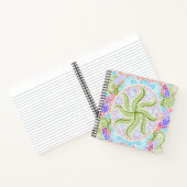 Pastel Natuur Mandala Art Notitieboek (Binnen)