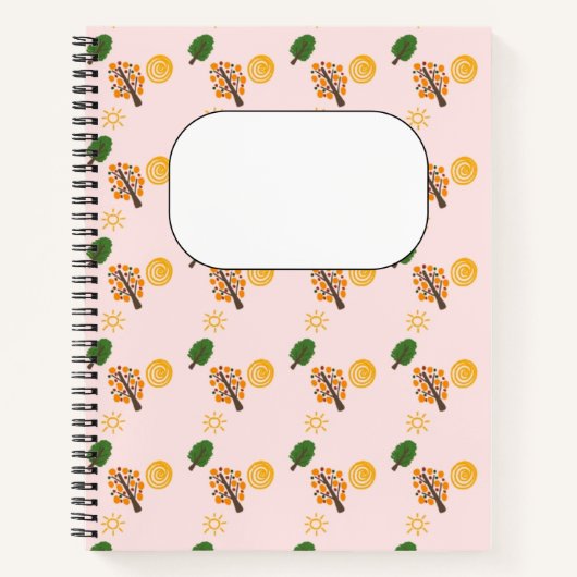 Pastel Natuur Notitieboek (Voorkant)