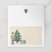 Pastel Notenkraker Baby shower Place Card Plaatskaartje (Buitenkant ongevouwen)