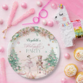 Pastel Notenkraker Ballerina Verjaardagsfeest Papieren Bordje (Feest)