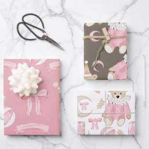 Pastel Notenkraker Ballet Inpakpapier Vel