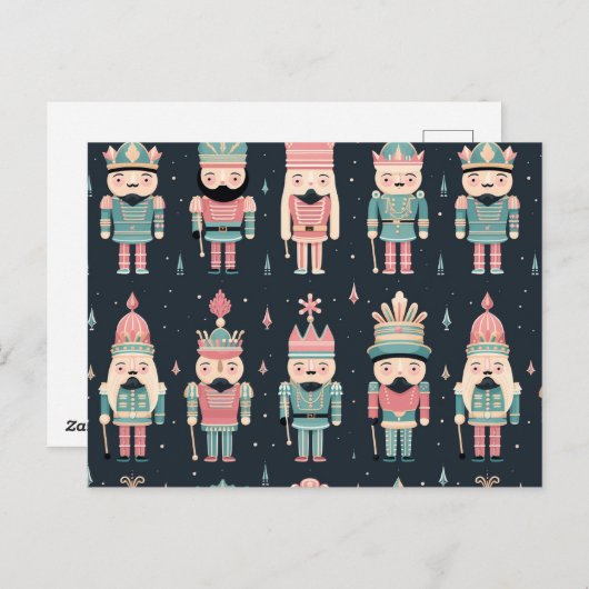 Pastel Notenkraker Briefkaart (Voorkant / Achterkant)