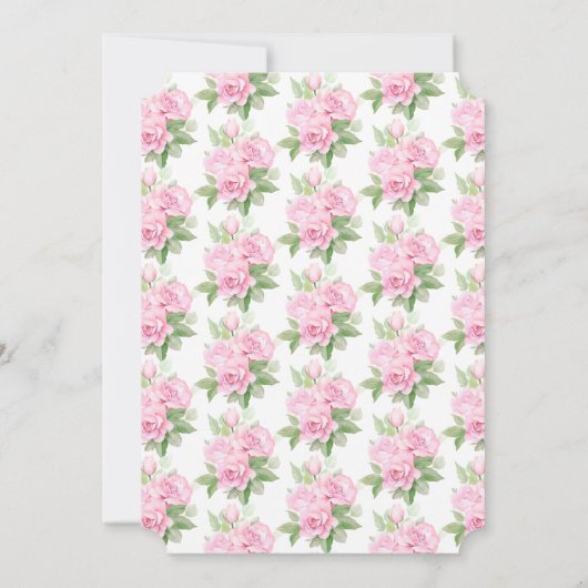 Pastel Notenkraker Kerstmis Verjaardagsfeest Kaart (Achterkant)