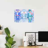 Pastel Notenkraker Koningen Art Print (Thuiskantoor)