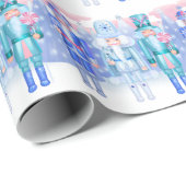 Pastel Notenkraker Koningen Cadeaupapier (Rol Hoek)