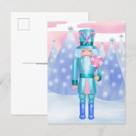 Pastel Notenkraker Snoep King Briefkaart