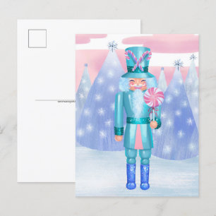 Pastel Notenkraker Snoep King Briefkaart