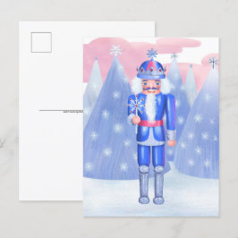 Pastel Notenkraker Snowflake King Briefkaart