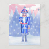 Pastel Notenkraker Snowflake King Briefkaart (Voorkant)