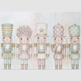 Pastel Notenkraker Speelgoed Collectie Waterverf Tissuepapier