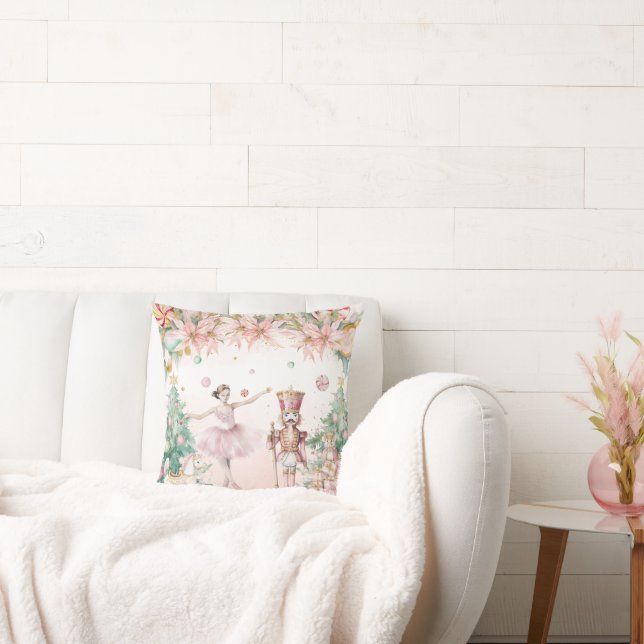 Pastel Notenkraker Vakantie Party Sierkussen (Bank)