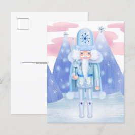 Pastel Notenkraker Winter King Briefkaart