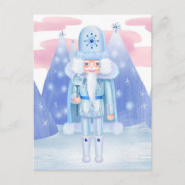 Pastel Notenkraker Winter King Briefkaart