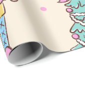 Pastel Nutcracker Christmas Cadeaupapier (Rol Hoek)