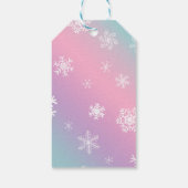 Pastel Nutkraker Ballet Soldaten Prettige feestdag Cadeaulabel (Achterkant)