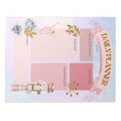 Pastel Nutkraker Daily Planner Notitieblok (Voorkant)