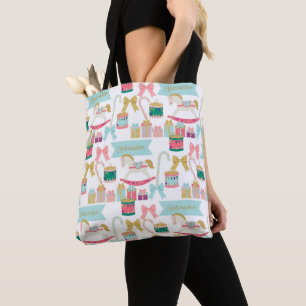 Pastel Nutkraker Toys Holiday Tas