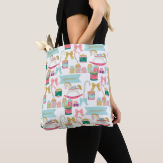 Pastel Nutkraker Toys Holiday Tas