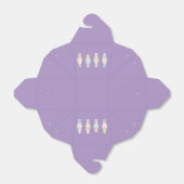 Pastel Nutkrakers Bedankdoosjes (Uitgevouwen)