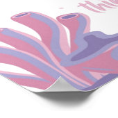 Pastel oceaan Dromen Quote Poster (Hoek)