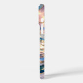 Pastel Ocean Wave Aesthetic Phone Case (Achterkant / Links)