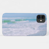 Pastel Ocean Waves Beach iPhone 11 Hoesje (Achterkant (horizontaal))