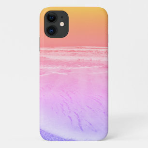 Pastel Ocean Waves Beach iPhone 11 Hoesje