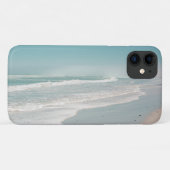 Pastel Ocean Waves Beach iPhone 11 Hoesje (Achterkant (horizontaal))