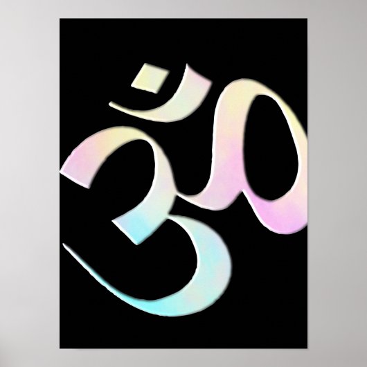 Pastel Om  Poster (Voorkant)