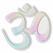 Pastel Om Sticker (Voorkant)