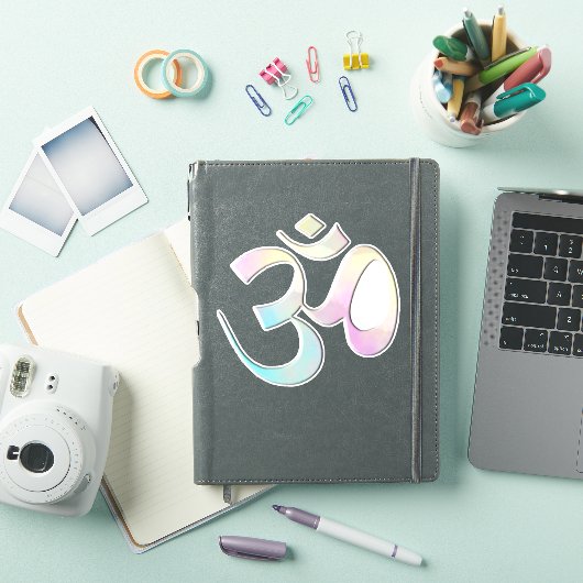 Pastel Om Sticker (iPad Cover)