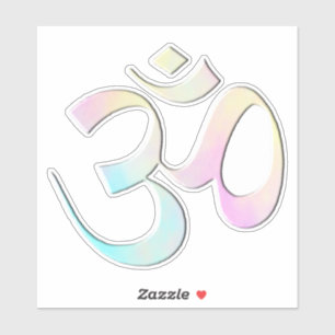 Pastel Om Sticker